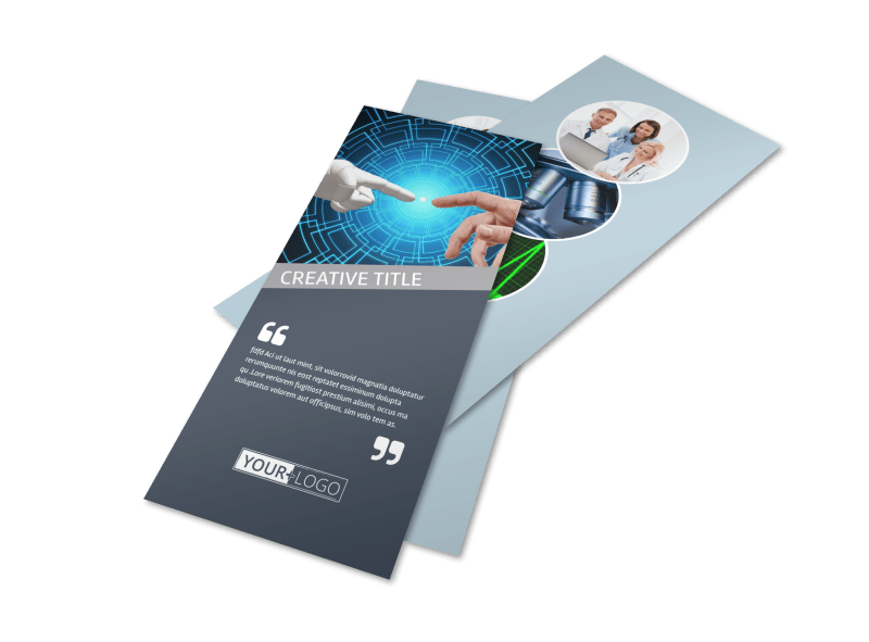 Medical Device Technology Flyer Template 2
