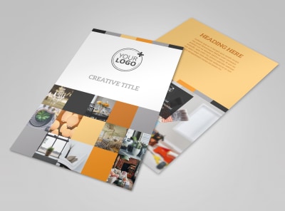 Creative Interior Design Flyer Template 3 preview