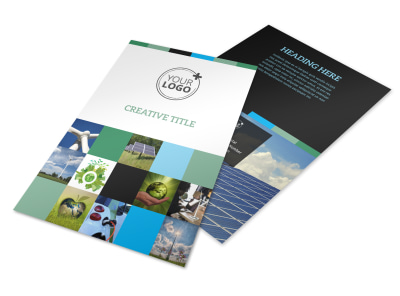 Green Energy Technology Center Flyer Template 3 preview