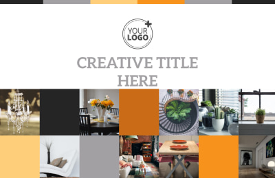 Creative Interior Design Postcard Template Preview 1