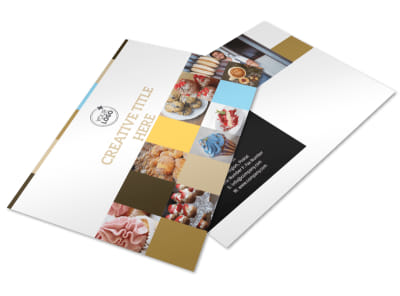 Smell Good Bakery Postcard Template preview