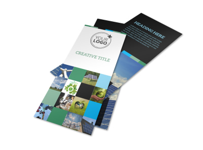 Green Energy Technology Center Flyer Template 2 preview