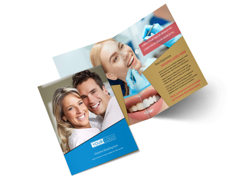 Dental Care Center Brochure Template