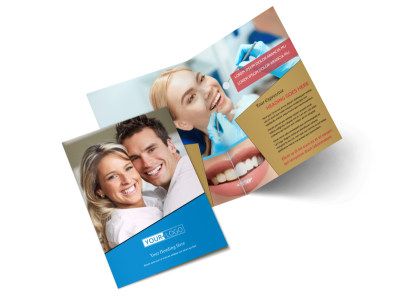 Dental Care Center Bi-Fold Brochure Template 2 preview