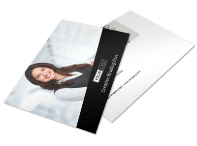Accountant Services For Small Business Postcard Template 2 preview
