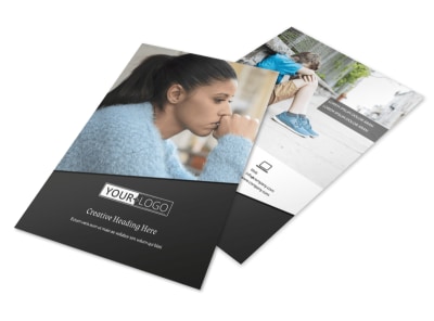 Depression Therapy Flyer Template 3 preview