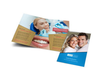 Dental Care Brochure Template preview