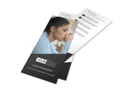 Depression Therapy Flyer Template 2 preview