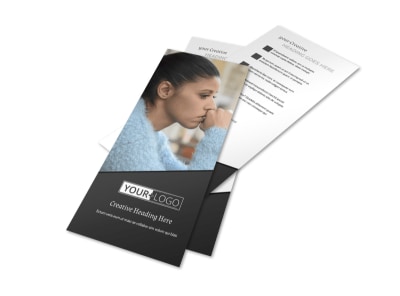 Depression Therapy Flyer Template 2 preview