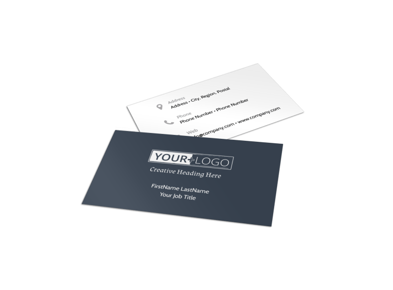 Veterinary Hospital Business Card Template