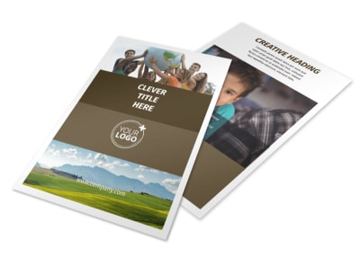African Mission Trip Flyer Template 3 preview