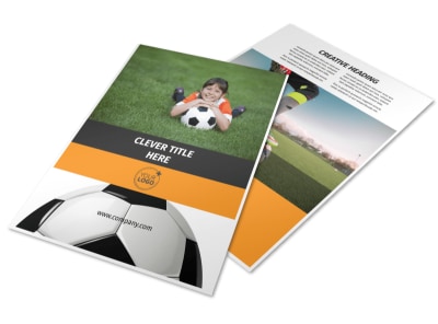 Youth Soccer Flyer Template preview