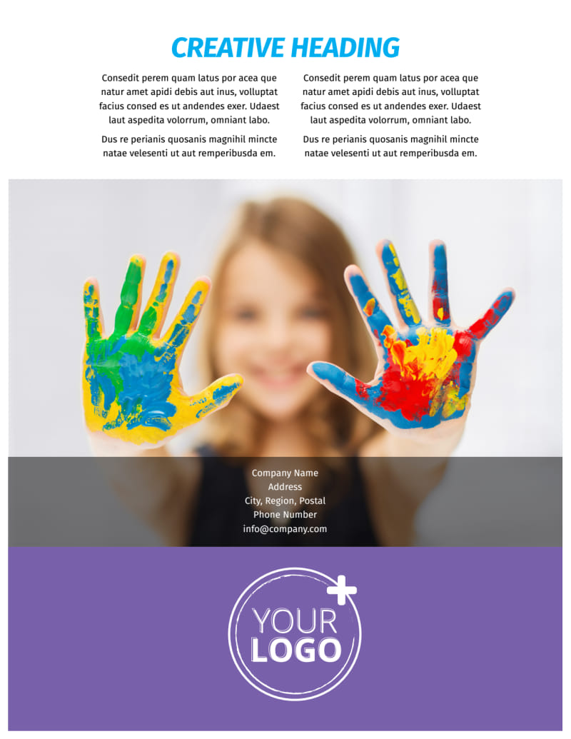Preschool Flyer Template