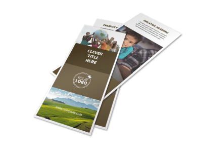 African Mission Trip Flyer Template 2