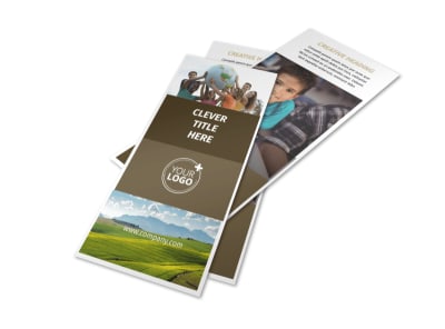 African Mission Trip Flyer Template 2 preview