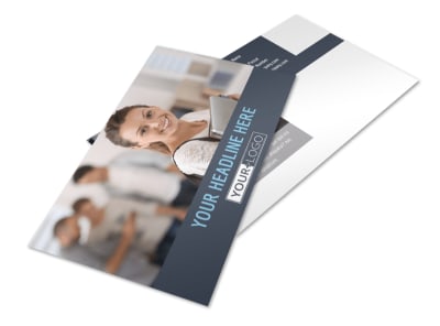 Tech University Postcard Template 2 preview