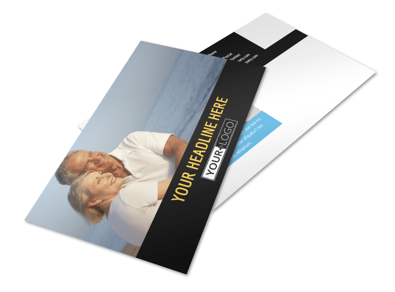 Mental Health Counseling Postcard Template Preview 1