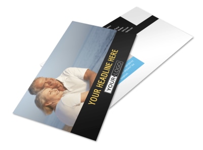 Mental Health Counseling Postcard Template 2 preview
