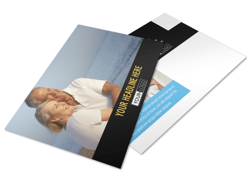 Mental Health Counseling Postcard Template Preview 1