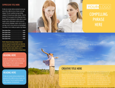 Mental Health Counseling Brochure Template Preview 2
