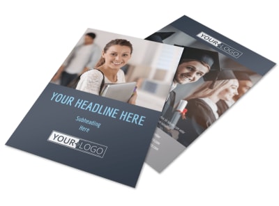 Tech University Flyer Template preview