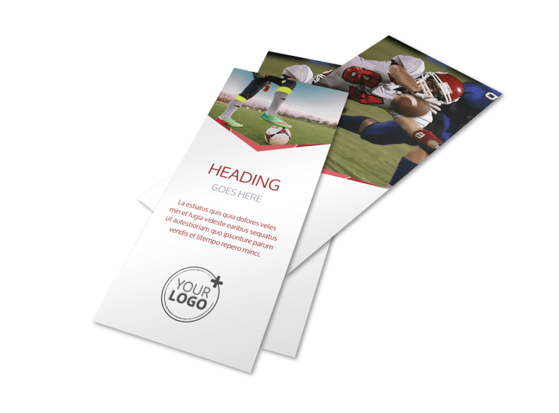 Sports Photography Flyer Template Preview 1