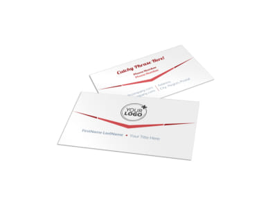 Sports Photography Business Card Template preview