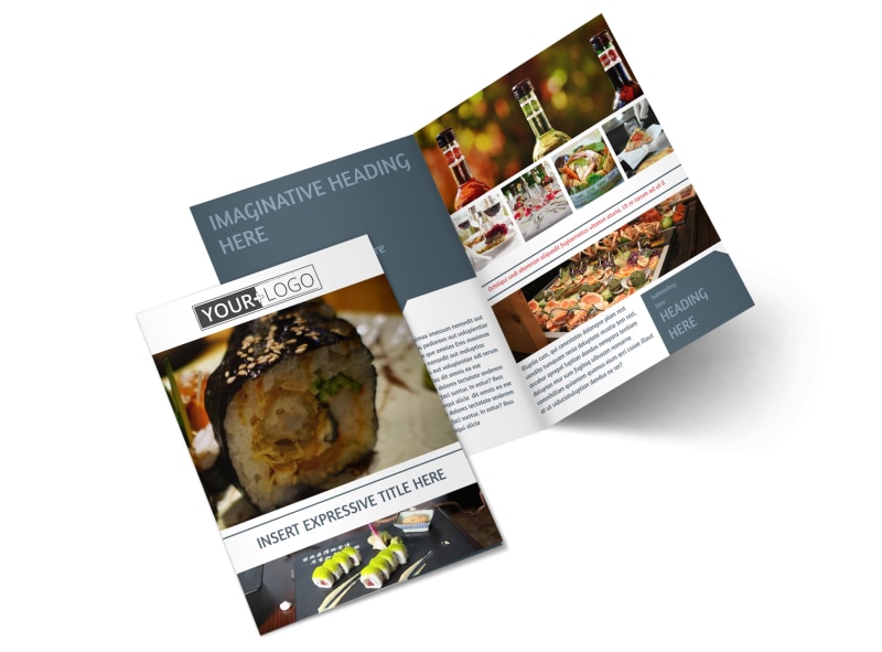fine dining restaurant brochure template mycreativeshop