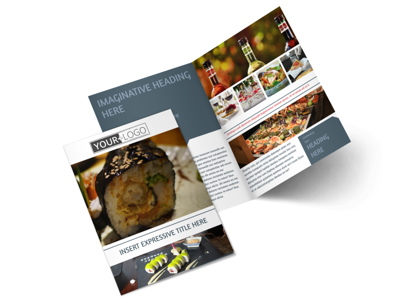 Fine Dining Restaurant Brochure Template Preview 1