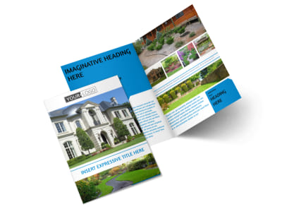 Beautiful Landscape Bi-Fold Brochure Template 2 preview