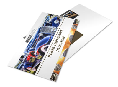 Elegant Car Show Postcard Template 2 preview
