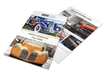 Elegant Car Show Flyer Template 3 preview