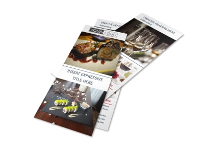Fine Dining Restaurant Flyer Template 2 preview