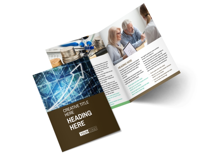 financial consultant services brochure