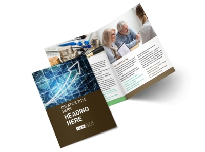 Financial Advisor Brochure Template 2 preview