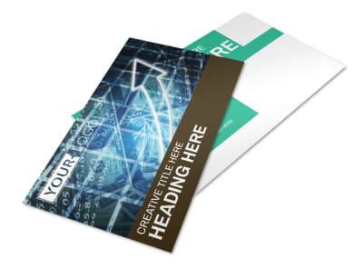 Financial Advisor Postcard Template 2 preview