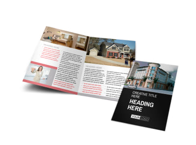 Improved Property Management Bi-Fold Brochure Template preview