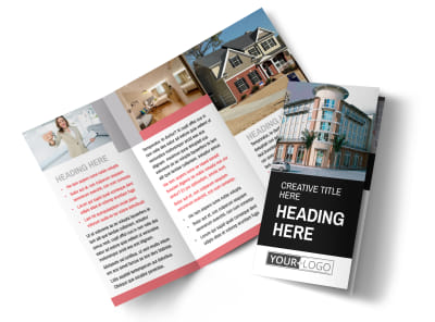 Improved Property Management Tri-Fold Brochure Template preview