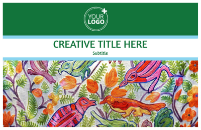 Art Exhibition Postcard Template Preview 1