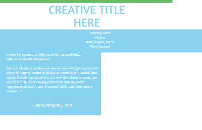 Art Exhibition Postcard Template Preview 2