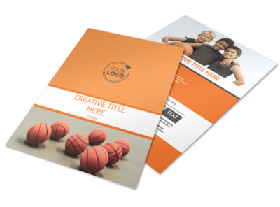 Basketball Camp Flyer Template preview
