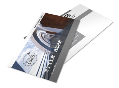 Modern Architect Postcard Template 2 preview