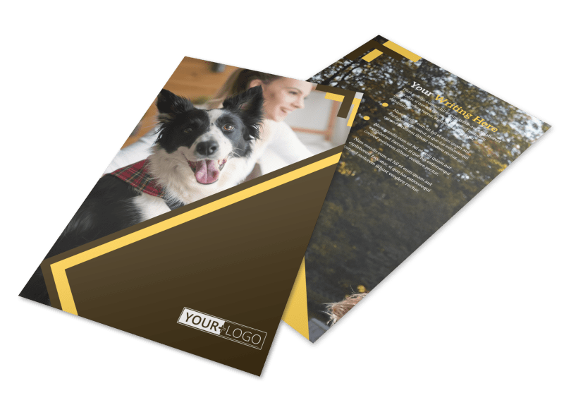 Dog Training Flyer Template Preview 1