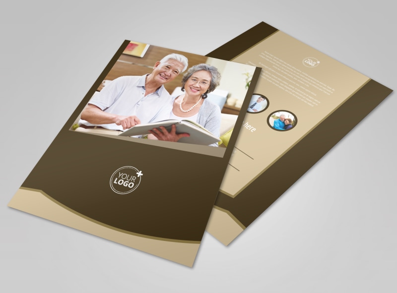 retirement advice flyer template mycreativeshop