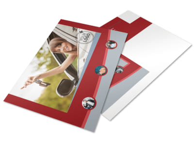 Used Car Dealer Postcard Template preview