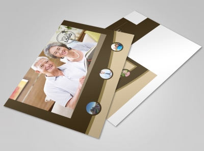 Retirement Advice Postcard Template preview