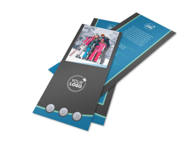 Ski Resort Flyer Template 2 preview