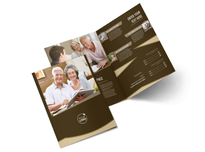 Retirement Advice Bi-Fold Brochure Template 2