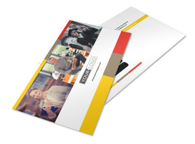 Adult Education Postcard Template preview