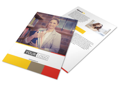 Adult Education Flyer Template preview
